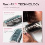 TYMO Thermal Brush Curling Brush - STYLUX 1.5 Inch Blowout Volumizer with Flexi-... - Image 4