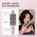 TYMO Thermal Brush Curling Brush - STYLUX 1.5 Inch Blowout Volumizer with Flexi-... - Image 5