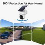aosu Security Cameras Outdoor Wireless, 4 Cam-Kit, No Subscription Required, Sol... - Image 5