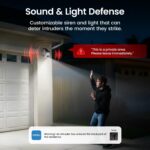 aosu Security Cameras Outdoor Wireless, 4 Cam-Kit, No Subscription Required, Sol... - Image 8