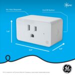 GE Cync Smart Indoor Plug, Smart Outlet Control, WiFi Outlet Plug, Matter Compat... - Image 8
