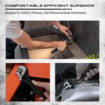 Adjustable Wrench Set Wrenches Sets: 4-Piece 6, 8, 10, 12 Inch Chrome Vanadium S... - Image 7