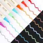 Grabie 24 Colors Acrylic Paint Markers, 12 Pack Dual Tip Soft Brush Acrylic Mark... - Image 6