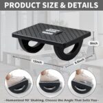 CasaZenith Foot Rest for Under Desk at Work - Ergonomic Foot Stools for Under Of... - Image 3