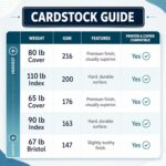 Veritas White Cardstock 8.5 x 11”, 110LB Index/199GSM Heavyweight Card Stock, 10... - Image 9