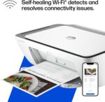 HP DeskJet 2855e Wireless All-in-One Color Inkjet Printer, Scanner, Copier, Best... - Image 12