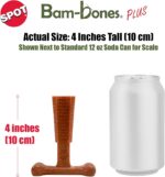 SPOT Bam-Bones Plus T Bone – Bamboo Fiber & Nylon Dog Chew Toy for Moderate to A... - Image 5