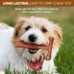 SPOT Bam-Bones Plus T Bone – Bamboo Fiber & Nylon Dog Chew Toy for Moderate to A... - Image 7