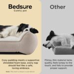 Bedsure SupportMax Orthopedic Dog Bed Medium Size Dog - Extra Thick Supportive ... - Image 4