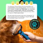 Maxpower Planet Original Pet Grooming Rake - Double-Sided Deshedding Dematting T... - Image 10