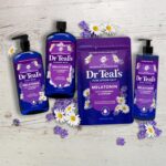 Dr Teal's Epsom Salt Magnesium Soak, Sleep Blend with Melatonin, Lavender & Cham... - Image 9