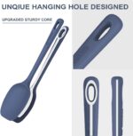 ChefAide 5 Pieces Silicone Spatula Set, Food Grade Rubber Spatula, Upgrade Stron... - Image 4