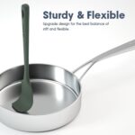 ChefAide 5 Pieces Silicone Spatula Set, Food Grade Rubber Spatula, Upgrade Stron... - Image 5