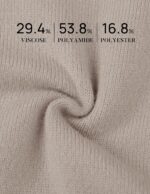 ZESICA Women's Fleece Sherpa Lined Sweater 2026 Winter Thermal Shirts Long Sleev... - Image 9