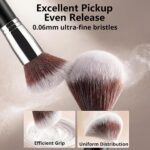BEAKEY Makeup Brushes Set, Professional Foundation Eyeshadow Concealer Blush Pow... - Image 3