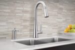 Moen Sleek Chrome Pulldown Kitchen Faucet Featuring Pull Down Sprayer with Power... - Image 12