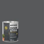 Rust-Oleum 369387 Advanced Dry Door & Trim Paint, Quart, Satin Alpine Gray - Image 3