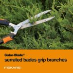 Fiskars Power-Lever Extendable Hedge Shears, Self-Sharpening Serrated Steel Blad... - Image 6