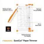 Fiskars Precision Paper Trimmer, Easy and Accurate Crafting Tool, Cuts Straight ... - Image 3
