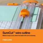Fiskars Precision Paper Trimmer, Easy and Accurate Crafting Tool, Cuts Straight ... - Image 4