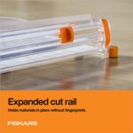 Fiskars Precision Paper Trimmer, Easy and Accurate Crafting Tool, Cuts Straight ... - Image 6
