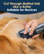 oneisall Quiet Cat Clippers for Matted & Long Hair, 2-Speed Cordless Pet Shaver ... - Image 4