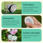 Lifelines Scent-Infused Grounding Stone & Oil Blend - Portable Fidgets for Tween... - Image 4