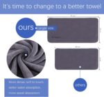 Microfiber Gym Towels Bigger Size Super Soft for Exercise Fitness, Sports, Worko... - Image 7