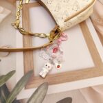 Cute Pink Keychain,Fuzzy Cat Keychain Aesthetic Y2K KeychainStylish KeychainsAcc... - Image 5