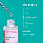 Good Molecules Hyaluronic Acid Serum - 1% Hyaluronic Acid Non-greasy Ultra Hydra... - Image 6