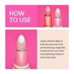 Winky Lux Unicorn Glimmer Balm -Hydrating ph Lip Balm, Natural Pink Tint with pH... - Image 6