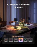 Govee Smart Cordless Table Lamp Classic (No Adapter), RGBIC Rechargeable Table L... - Image 6