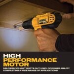 DEWALT 20V Max Cordless Drill Driver Set, 2 Speed, High Performance Motor, Inclu... - Image 6