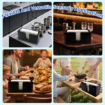 Paper Towel Holder for Countertop, Black Acrylic Napkin Dispenser – Fits Multifo... - Image 7