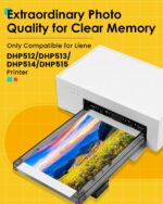 Compatible with Liene Amber M100/M200/M110/M210 4 x 6" Photo Printer 160 Sheets ... - Image 4