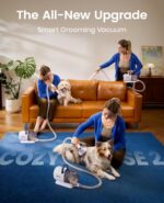 oneisall Dog Grooming Vacuum, 15000Pa Pet Vacuum Kit Shedding 99% Pet Hair, Dog ... - Image 3