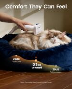 oneisall Dog Grooming Vacuum, 15000Pa Pet Vacuum Kit Shedding 99% Pet Hair, Dog ... - Image 5