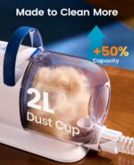 oneisall Dog Grooming Vacuum, 15000Pa Pet Vacuum Kit Shedding 99% Pet Hair, Dog ... - Image 9