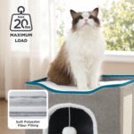 Bedsure Cat Beds for Indoor Cats - Large Cat Cave for Pet Cat House with Fluffy ... - Image 6