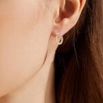 Haul Store Clearance 14K Gold Hoop Earrings for Women Today Deals Prime Women My... - Image 3