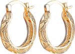 Haul Store Clearance 14K Gold Hoop Earrings for Women Today Deals Prime Women My... - Image 7