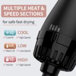 Umeely Hair Dryer Brush Blow Dryer Brush in One, Upgraded 4 in 1 Hair Dryer and ... - Image 3