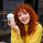 Funny Positive Coffee, Emotional Crochet Doll, Cute Crochet Potato Partner Toy w... - Image 8
