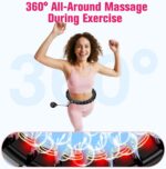 Fit Hoop Weighted Hula Pilates Circles, 32 Detachable Parts,Weight Loss Fitness ... - Image 3