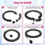 Fit Hoop Weighted Hula Pilates Circles, 32 Detachable Parts,Weight Loss Fitness ... - Image 5
