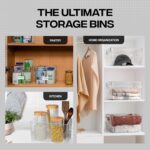 ClearSpace Clear Plastic Storage Bins – Pantry Organizers & Storage Containers, ... - Image 4