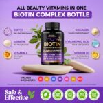 Biotin | Collagen | Hyaluronic Acid | Keratin - Hair Growth & Strength Support V... - Image 7