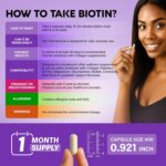 Biotin | Collagen | Hyaluronic Acid | Keratin - Hair Growth & Strength Support V... - Image 9