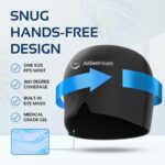 Migraine Relief Cap Ice Head Wrap and Hat | Hot/Cold Gel Pack with Face and Eye ... - Image 4