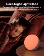 Hifree Smart Table Lamp, Dimmable Desk Lamp with App/Voice Control, LED RGB Colo... - Image 6